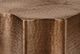 Monarch Specialties Inc. Antique Copper Iron Geometric End Table-2