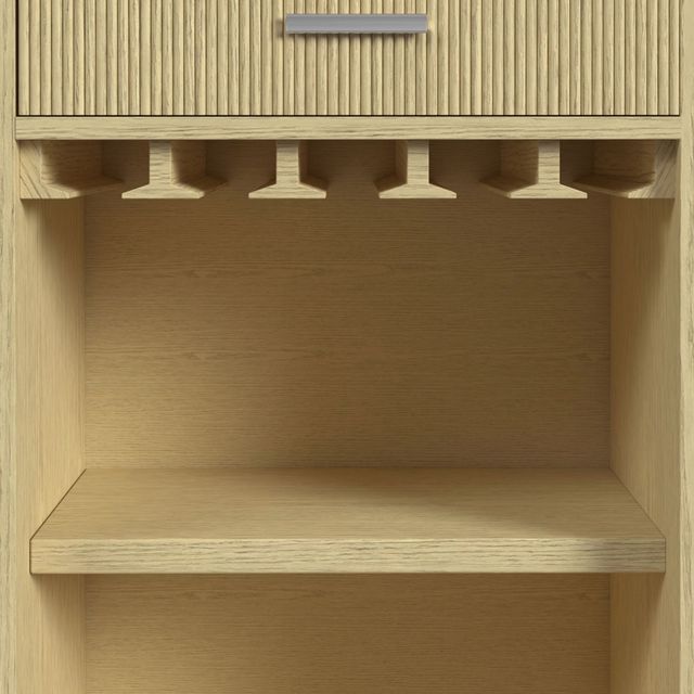 Elements International Cambrie Natural/Off-White Buffet-4