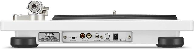 Denon® White Hi-Fi Turntable-3
