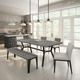 Amisco Customizable Upright 60" Dining Bench-3