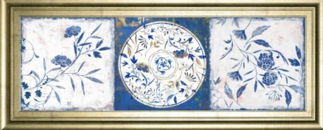 Classy Art A Indgio Ceramics I By Isabelle Z Wall Art-1