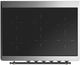 Ilve® Majestic III 36" Emerald Green Pro Style Induction Range with Triple Glass Door and Burnished Trim-2
