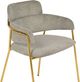 TOV Furniture Karl Set of 2 Grey Velvet Chairs-4