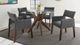 Steve Silver Co.® Amalie Glass Top Coffee Table with Walnut Base-1