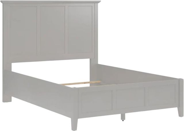 Modus Furniture Grace Elephant Gray Full Panel Bed-2