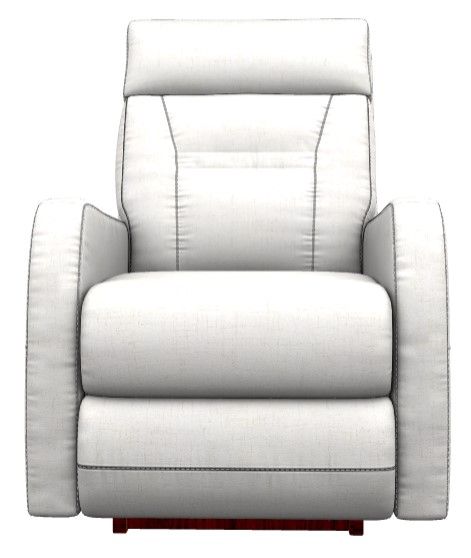 La-Z-Boy® Lennon Cream Power Rocking Recliner with Headrest-1