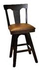 ECI Furniture Rum Pointe Distressed Black Counter Stool-0
