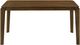 Coaster® Almonte Dark Brown Dining Table-1