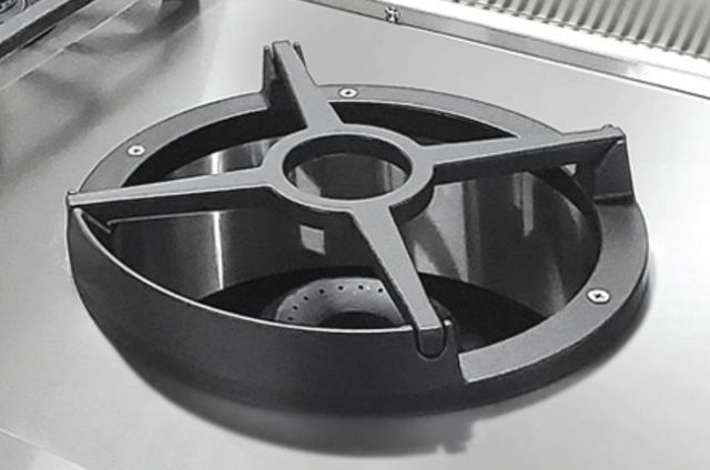 Capital Cooking™ Capital Chef 36" Stainless Steel Sealed Burner Gas Rangetop with Open Burner Wok-2