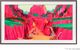 Samsung The Frame 85" Brown Modern Bezel-1