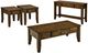 Intercon Kona 4-Piece Raisin Occasional Table Set-0