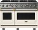 Viking® 5 Series 48" Pure White Liquid Propane Pro Style Gas Range-0