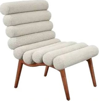 Moe's Home Collection Arlo Off White Accent Chair-0
