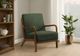 Monarch Specialties Inc. Green/Walnut 34" Accent Chair-1