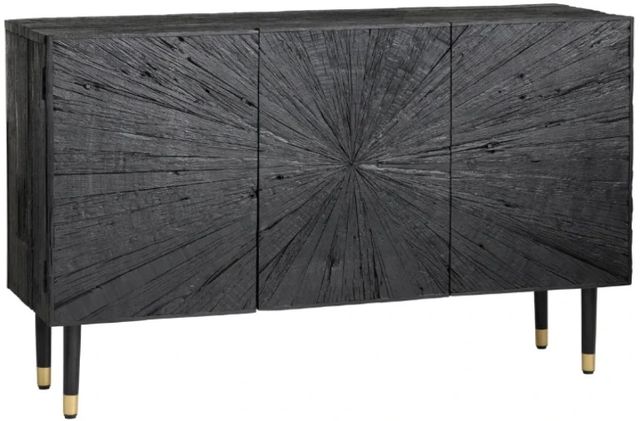 Crestview Collection Obsidian Black Sideboard-0