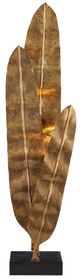 Currey & Company Black/Vintage Brass Musa Floor Lamp-0