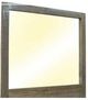 International Furniture Direct Loft Brown/Gray Mirror-0