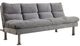 Furniture of America® Saratoga Gray Futon Sofa-0