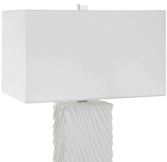 Uttermost® Pillar White Table Lamp-3