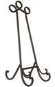 A & B Home Cormac Dark Bronze Large Metal Plate Holder-0