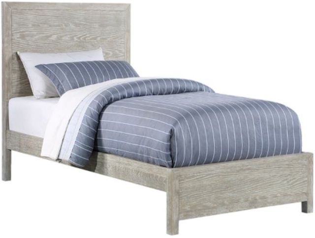Winners Only® Fresno Gray Oak Youth Twin Panel Bed-0