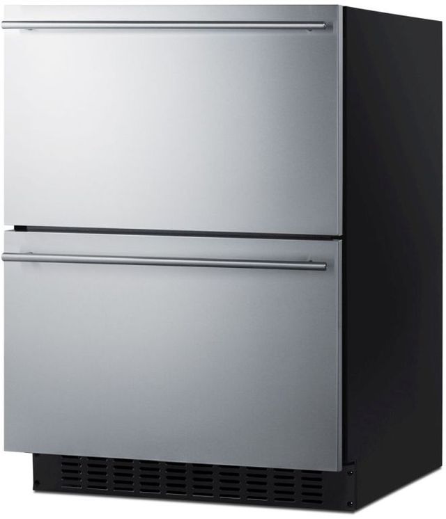 Summit® 3.1 Cu. Ft. Stainless Steel Under The Counter Refrigerator -1