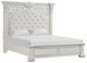 Furniture of America® Promenade Wire Brushed White Queen Panel Bed-0