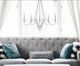 Cal® Lighting & Accessories Norwich 5-Light Chrome Metal Chandelier-1