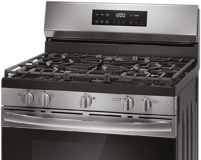 Frigidaire® 30" Stainless Steel Freestanding Gas Range-3