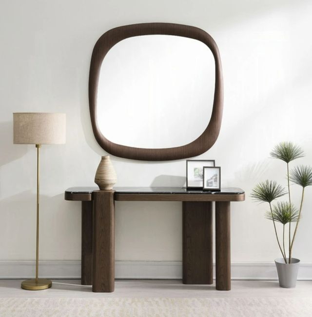 ACME Furniture Dana Dark Walnut Accent Mirror-1
