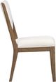 Magnussen Home® Westbourne Beige/Dark Umber Dining Side Chair Set with Upholstered Seat and Back-2