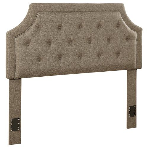 Rutherford Queen And Full Tufted Upholstered Headboard-0
