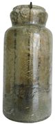 A & B Home Rica Antique Green Candle Holder-0