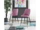 Elements International Ben Broadway Blush Bar Stool-0