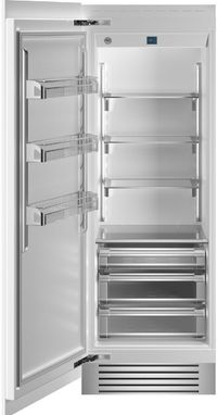 Bertazzoni 30 in. 17.4 Cu. Ft. Panel Ready Counter Depth Column Refrigerator Front view of the Bertazzoni 30 in. 17.4 Cu. Ft. Panel Ready Counter Depth Column Refrigerator