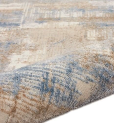 Nourison Home™ CK950 Rush Blue Beige 5'x7' Area Rug-3