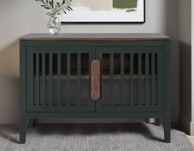International Furniture Direct Autumn Brown/Green Console-1