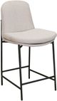 International Furniture Direct America Agreeable Gray Upholstered Counter Stool-0