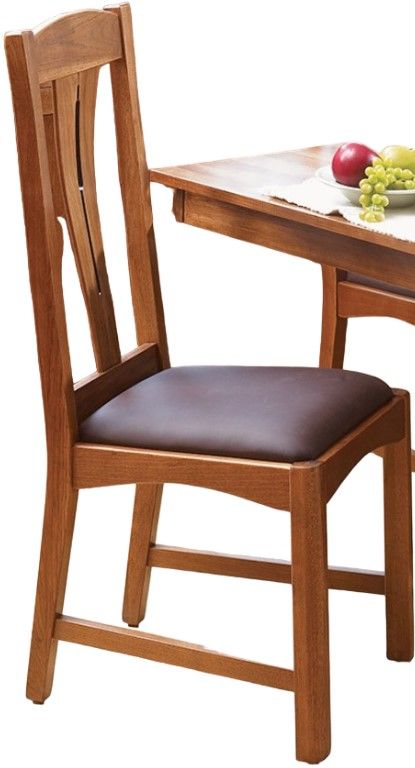 A-America® Cattail Bungalow Amber Comfort Dining Side Chair-0