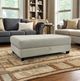 Decor-Rest® Furniture LTD Naples Ivory Storage Ottoman-1