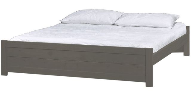 Crate Designs™ Furniture WildRoots Graphite 19" Full Youth Panel Bed-0