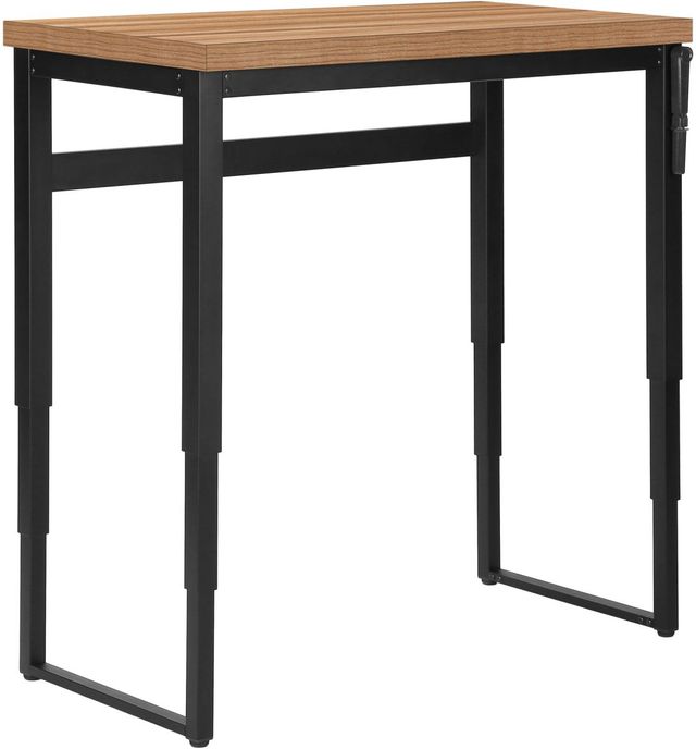Monarch Specialties Inc. Black/Brown Desk With Adjustable Height-1