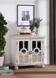 Homelegance® Polly Antique White Accent Chest with Mirror-1