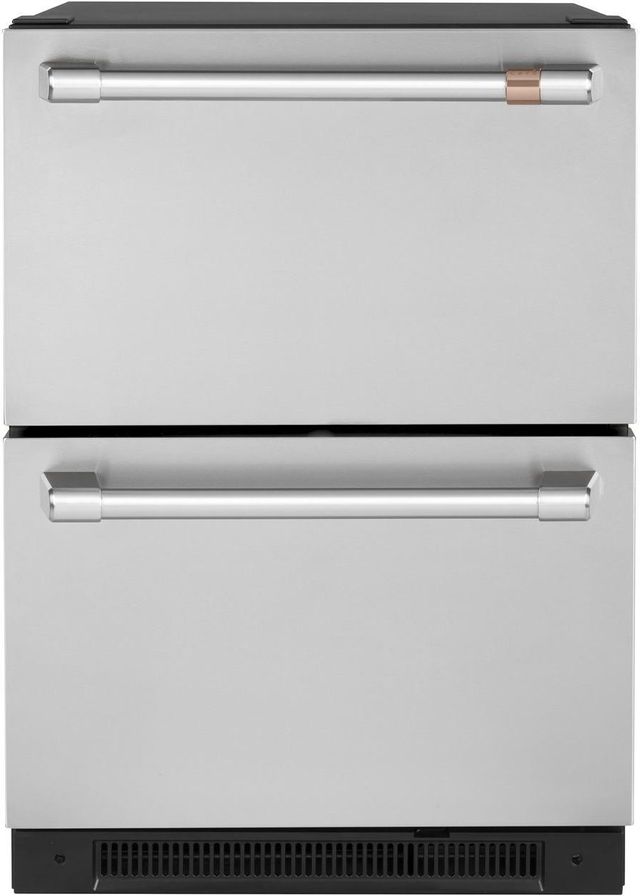Café™ 5.7 Cu. Ft. Stainless Steel Refrigerator Drawers