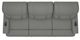La-Z-Boy® Pinnacle Smoke Power Reclining Sofa with Headrest and Lumbar-3