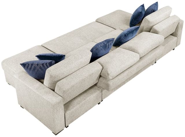 Homelegance® Isla 3-Piece Beige U-Shape Sectional with Pull-Out Bed and Reversible Chaises-4