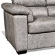Campio Furniture Legacy Leather Calder Gray Sofa-1