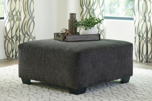 Signature Design by Ashley® Ballinasloe Smoke Oversized Accent Ottoman-1