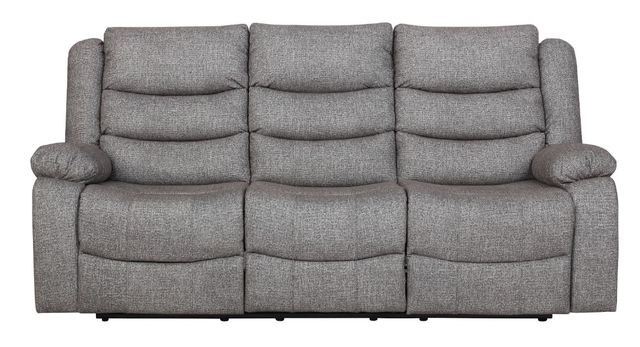 New Classic® Home Furnishings Granada Arcadia Beamer Gray Dual Recliner Sofa-1