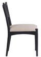 Four Hands Haddon Antwerp Natural/Black Rush Dining Chair-2